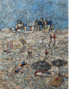 Simon Bellego Peinture Plage